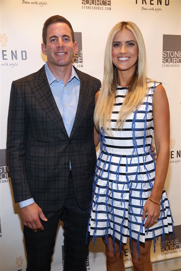 Bild: Tarek and Christina, TV's Favorite House Flippers, Featured at TREND/Stone Source Event in New York