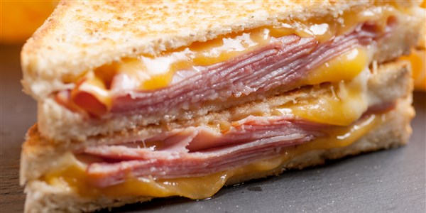 Jeffe Mauro's Perfect Grilled Cheese with Ham