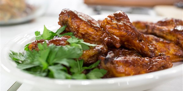 Печен Barbecue Chicken Wings