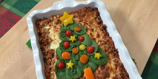 فرح's Holiday Spinach Lasagna