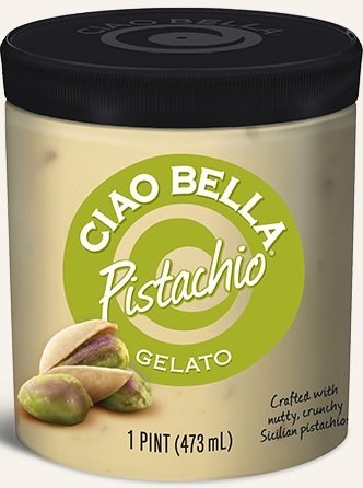 най-доброто healthy ice cream: Ciao Bella Pistachio Ice Cream