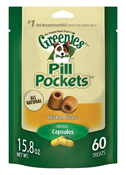 环保者 Pill Pockets Chicken Flavor Treats for Dogs