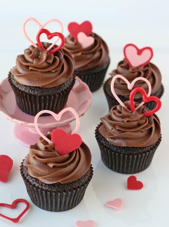 Шоколад Valentine's Heart Cupcakes