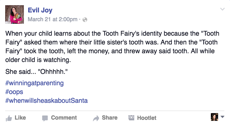 OBRAZ: Tooth fairy post
