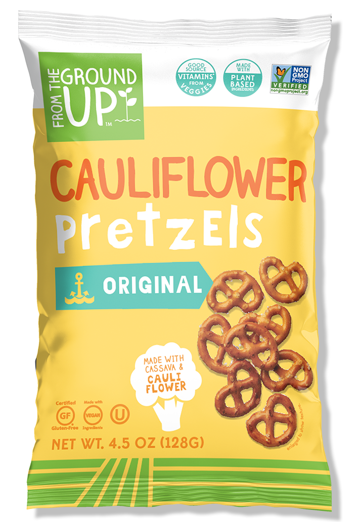 Z the Ground Up Cauliflower Pretzels