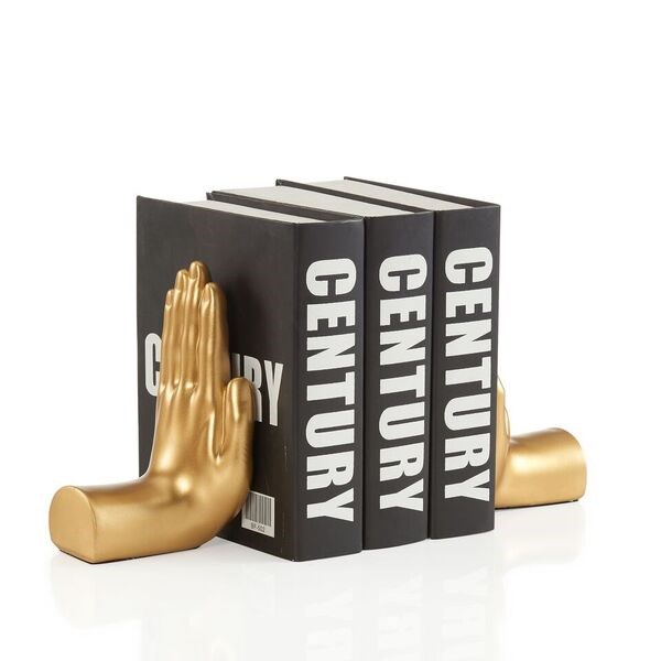 давам your friend a hand with these oh-so-stylish bookends. 