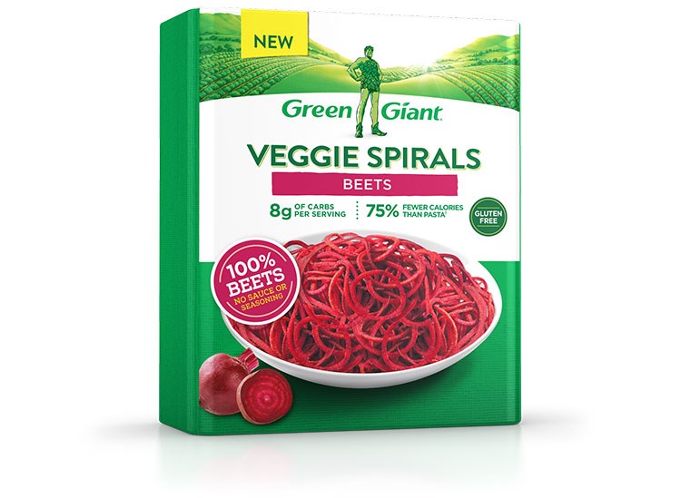 绿色 Giant Veggie Spirals Beets
