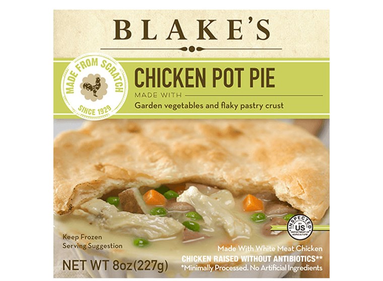 布莱克's All-Natural Chicken Pot Pie
