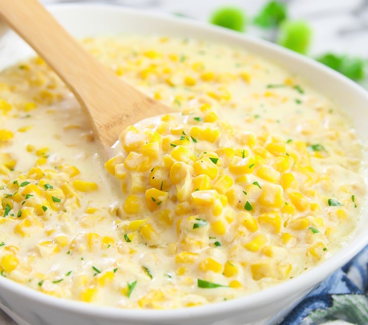 بطيئة طباخ Creamed Corn recipe