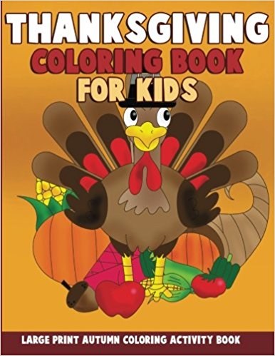 عيد الشكر coloring book