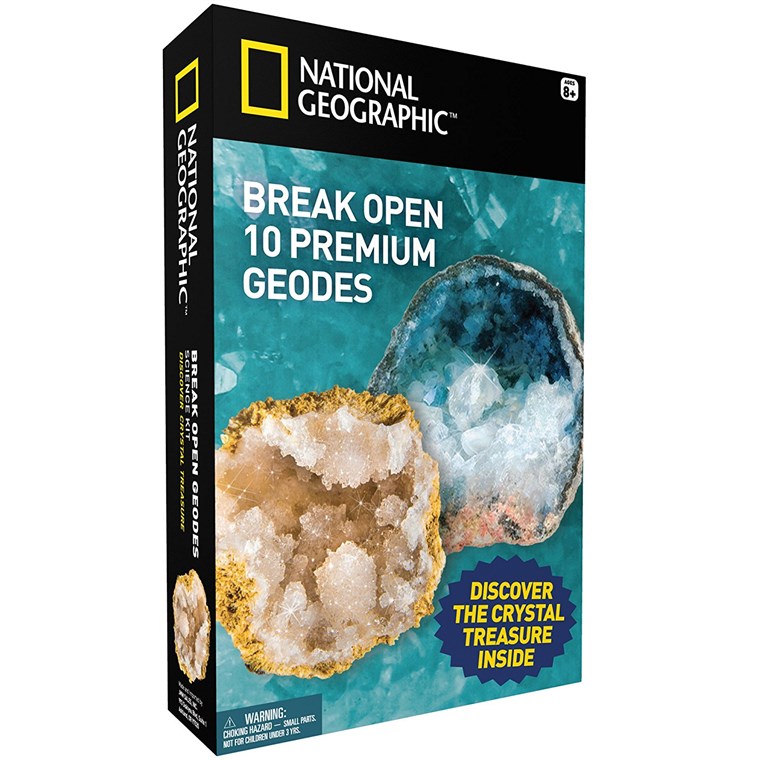 国民 Geographic Break Open Geodes Kit