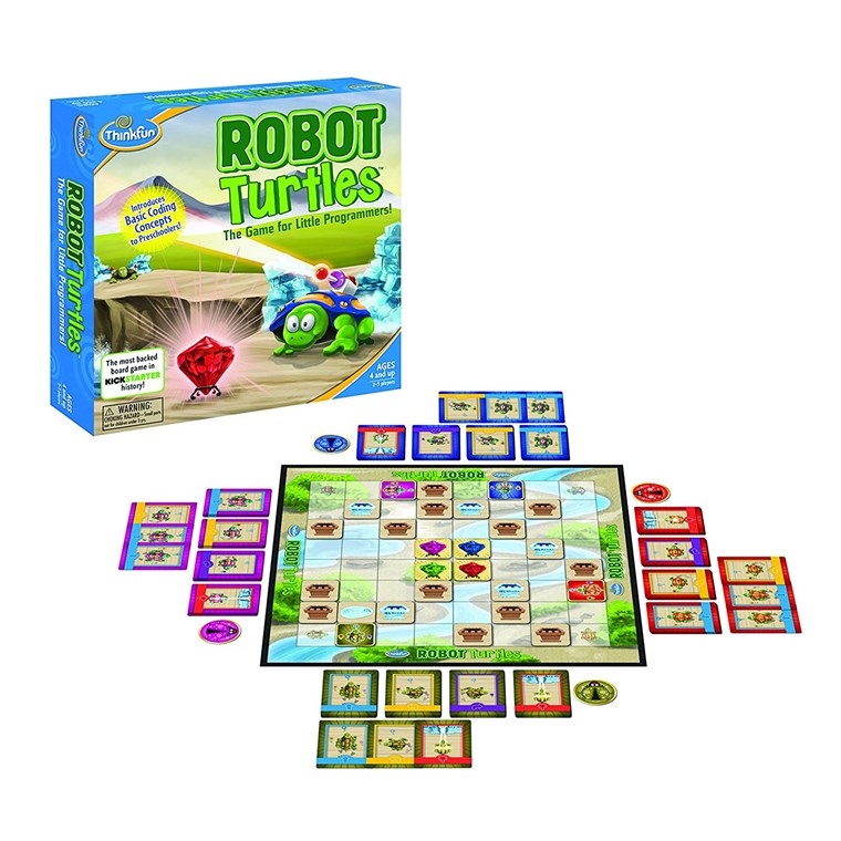 认为 Fun Robot Turtles Board Game