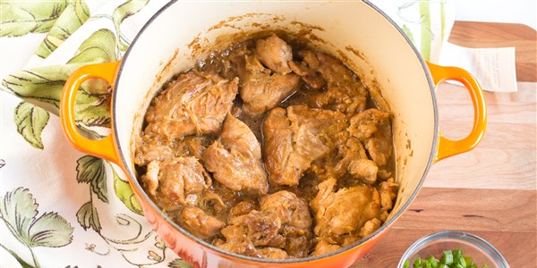 Dušený Soy-Honey-Garlic Chicken