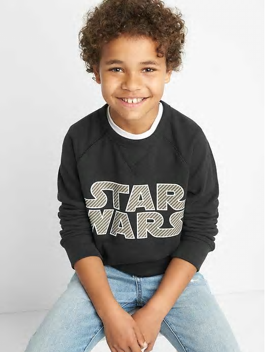 звезда Wars sweatshirt for kids Gap
