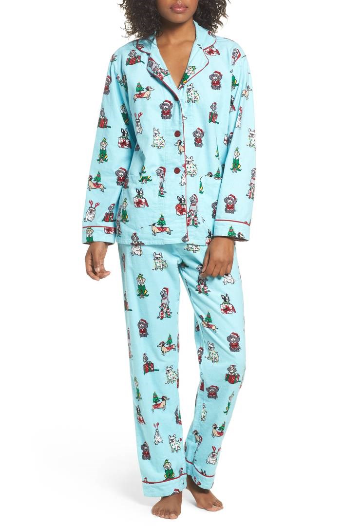 Drucken Flannel Pajamas by PJ SALVAGE