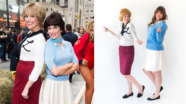 днес Halloween costumes Laverne and Shirley