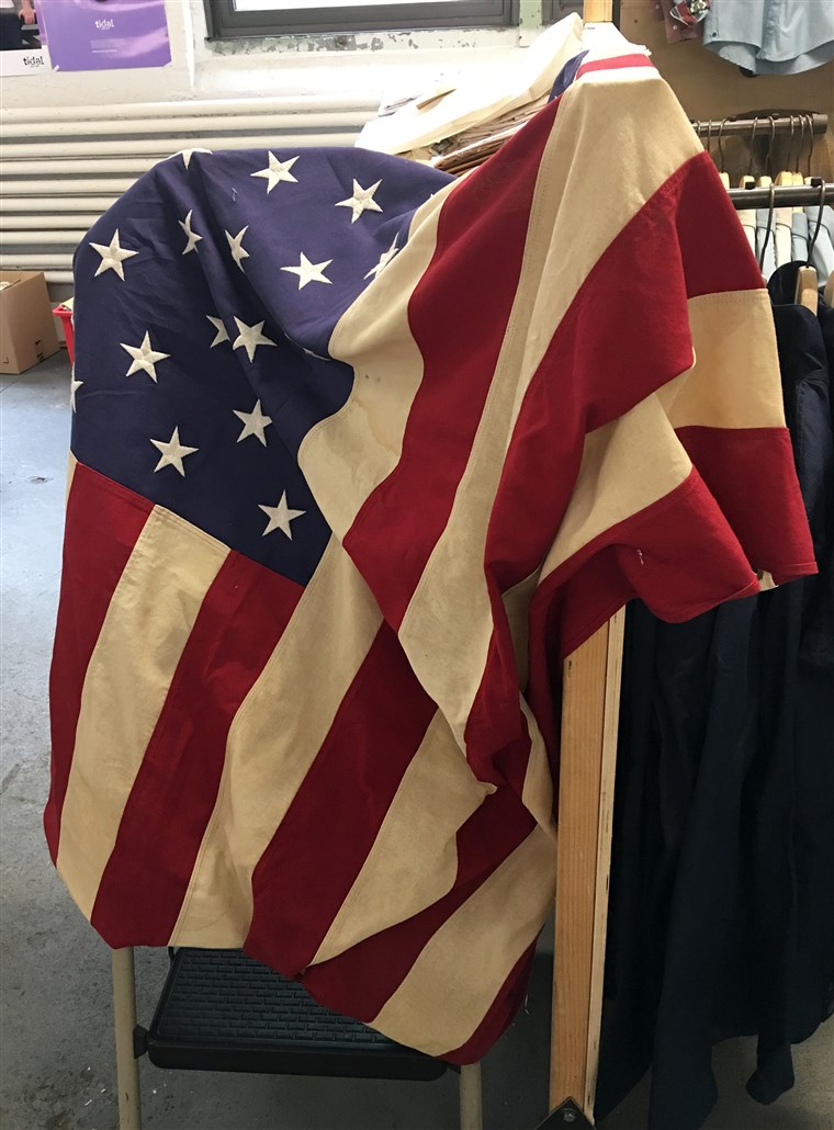 旗 handling, Patriotism