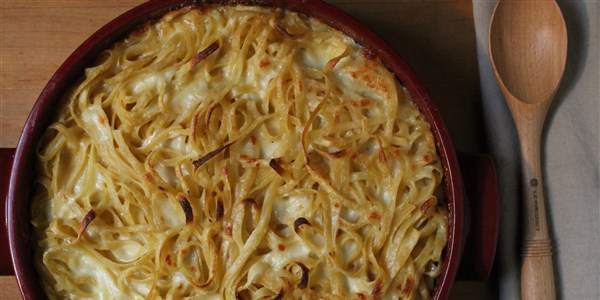 Алфредо Spaghetti Pie