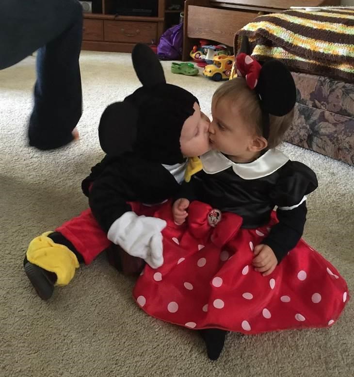Mickey and Minnie Mouse Halloween Costume