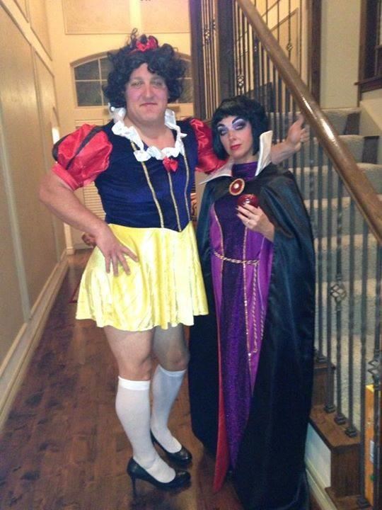 Sníh White and the Evil Queen Halloween Costume