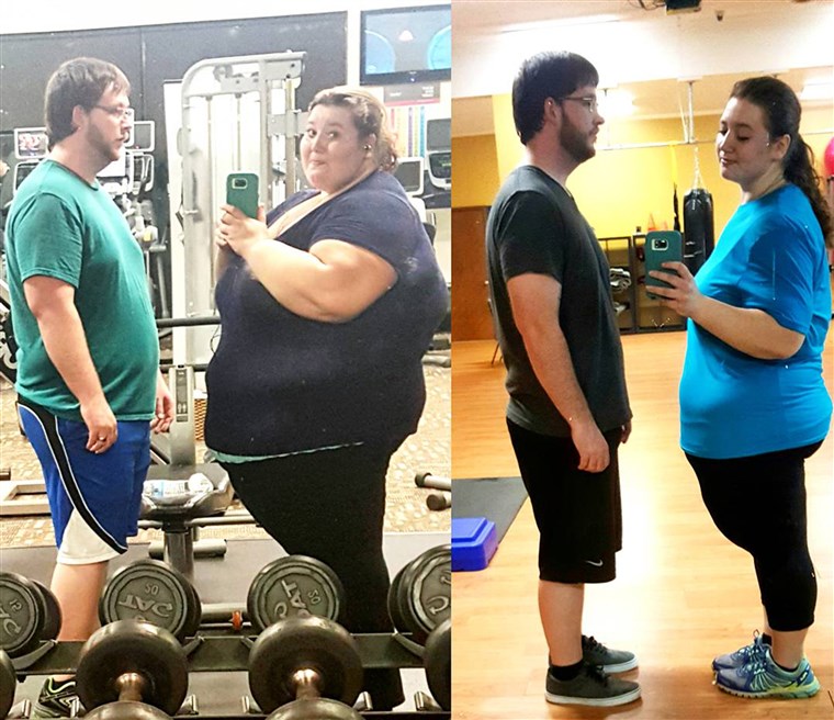 Im 2016 for a New Year's resolution, Lexi Reed and her husband, Danny, vowed to lose weight and get healthy. After a year, they lost a combined 298 pounds, with Danny shedding 62 pounds and Lexi dropping 236. 