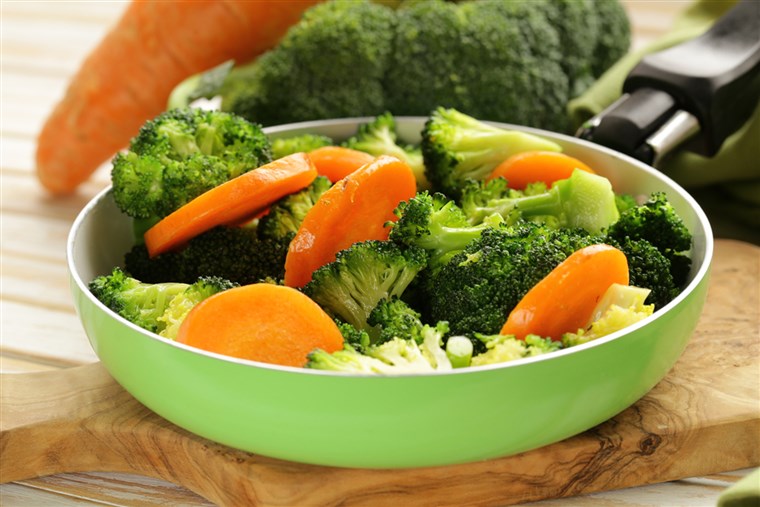 smíšený vegetables with carrots and broccoli tasty garnish; Shutterstock ID 180991424; PO: today.com