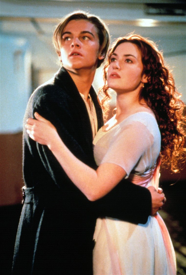 TITÁNSKÝ, Kate Winslet and Leonardo DiCaprio, 1997. TM and Copyright (c) 20th Century Fox Film Corp.