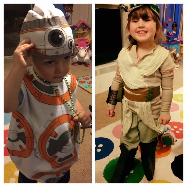 Rey and BB8 Halloween Costumes