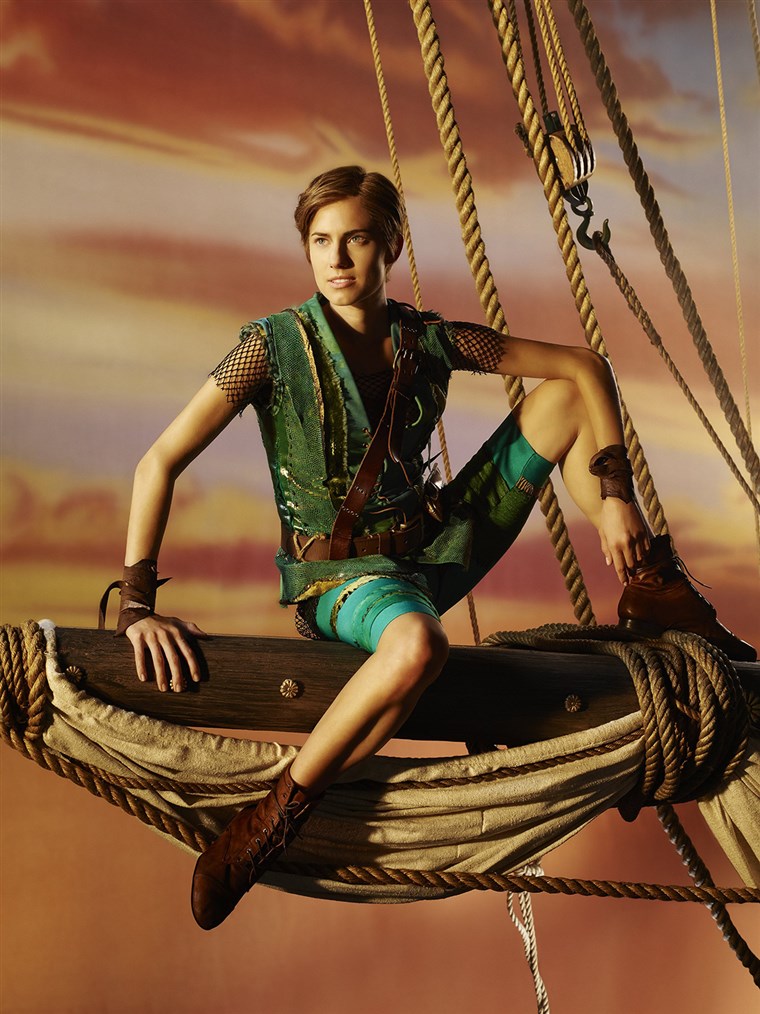 Алисън Williams sets a course for adventure as the newest Peter Pan.