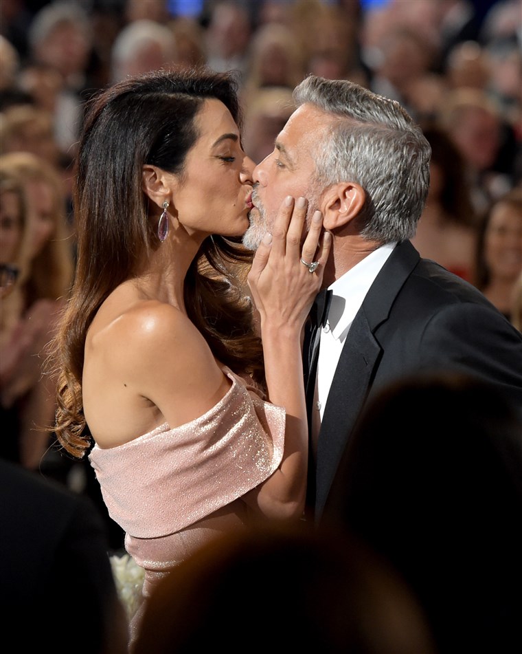 جورج and Amal Clooney