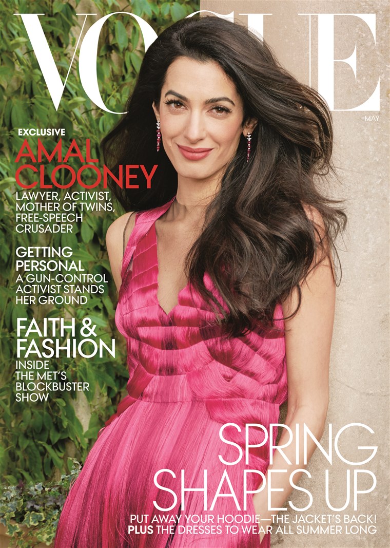 Амал Clooney's Vogue Cover