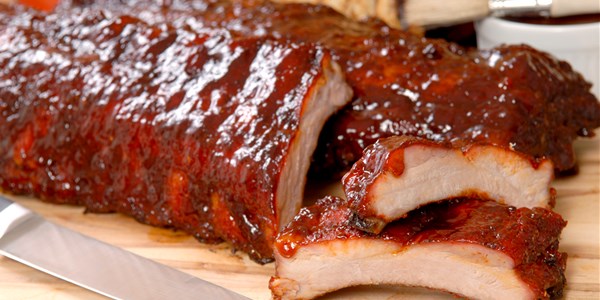 Würzig and Savory Barbecued Pork Ribs with Two Sauces