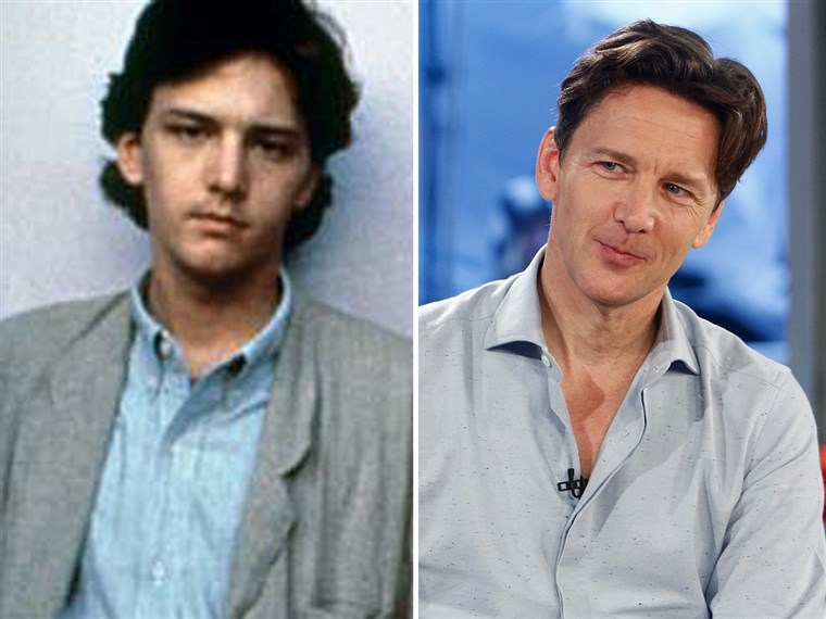 Andrew McCarthy is shown at left in 