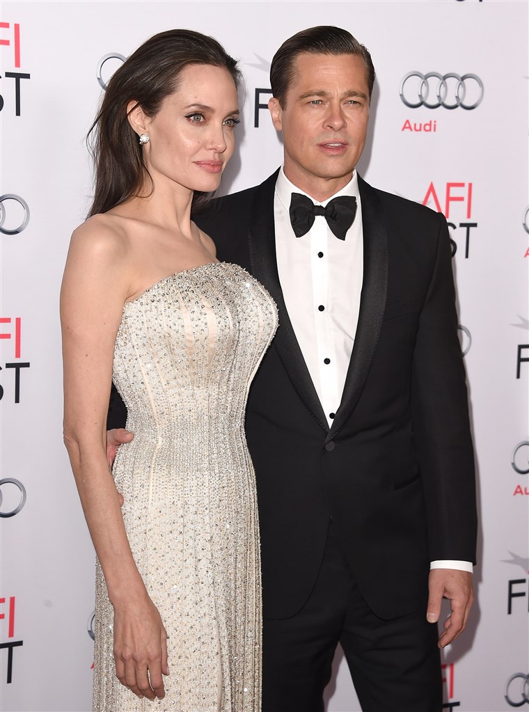 أنجلينا Jolie Pitt and Brad Pitt
