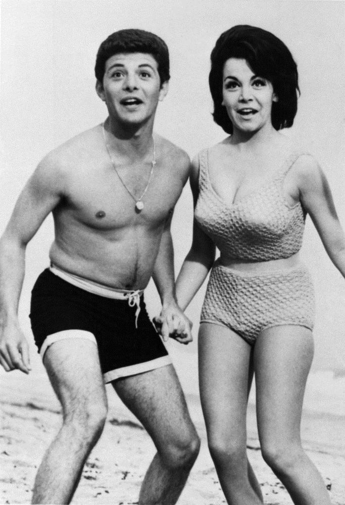 Annette Funicello starred with Frankie Avalon in a series of 