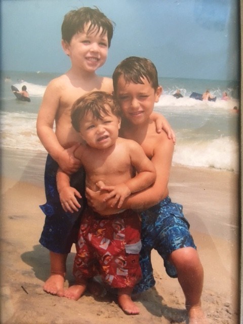 莫林 Stiles' kids on the beach