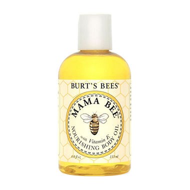 伯特's Bees body oil
