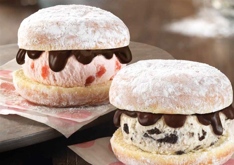 Баскин-Робинс Donut Ice Cream Sandwiches