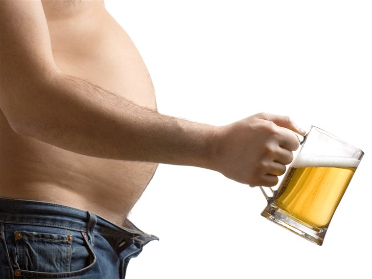 这个 is NOT Jim Galligan's beer belly, and he'd like it to stay that way.