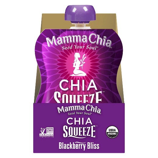 Mama Chia Blackberry Bliss Chia Squeeze