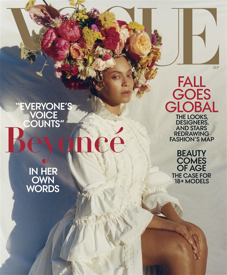 Beyonce in her own words for Vogue