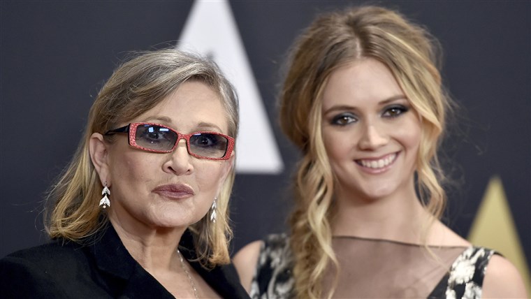 Carrie Fisher, Billie Catherine Lourd