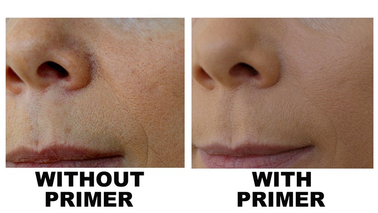 التنعيم Silicones: Minimize pores and/or wrinkles