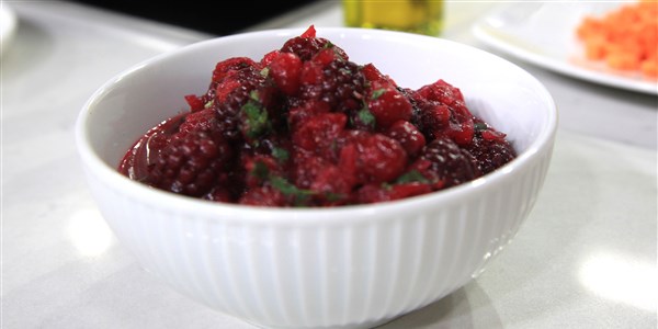 Cranberry-Brombeere Relish
