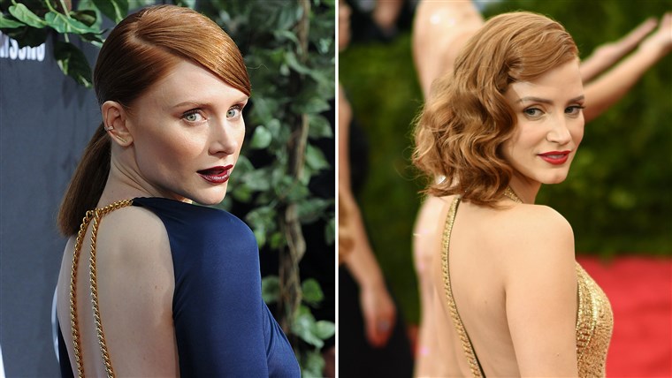 Брайс Dallas Howard and Jessica Chastain