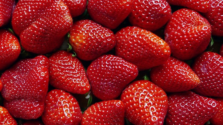 图片： Full Frame Shot Of Strawberries