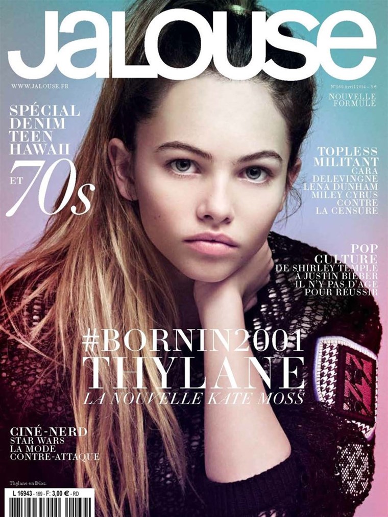 طفل model Thylane Blondeau stirs controversy with her new magazine cover.