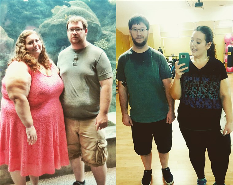 Wann Lexi Reed first started working out she struggled to walk for 30 minutes straight. After losing 236 pounds she spends an hour at the gym five days a week. 