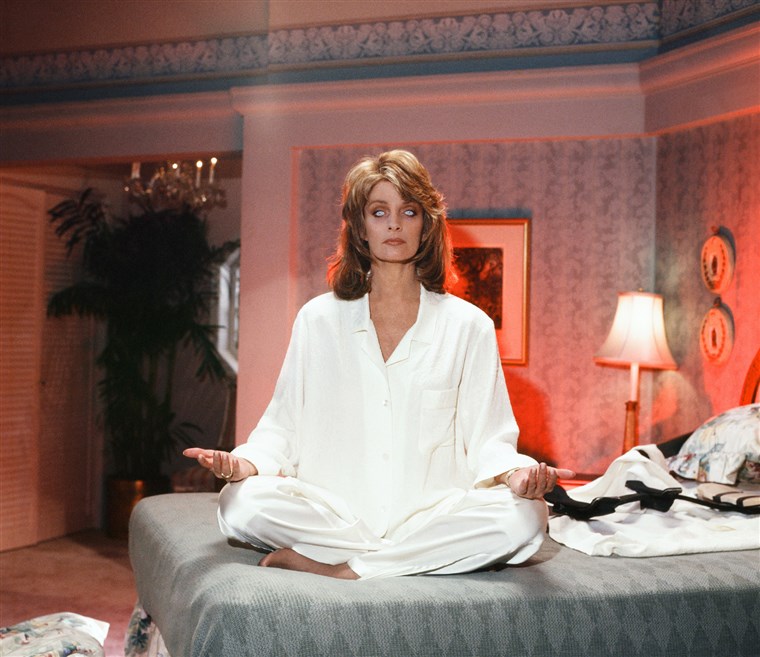 Тя's got more than Bette Davis eyes: Marlena Evans (Deidre Hall) is possessed.
