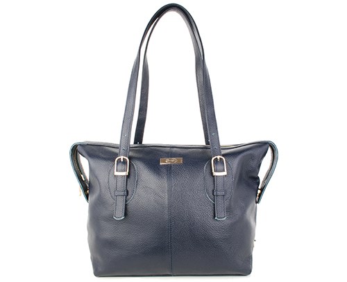 Das blue Faye bag from Onna Ehrlich